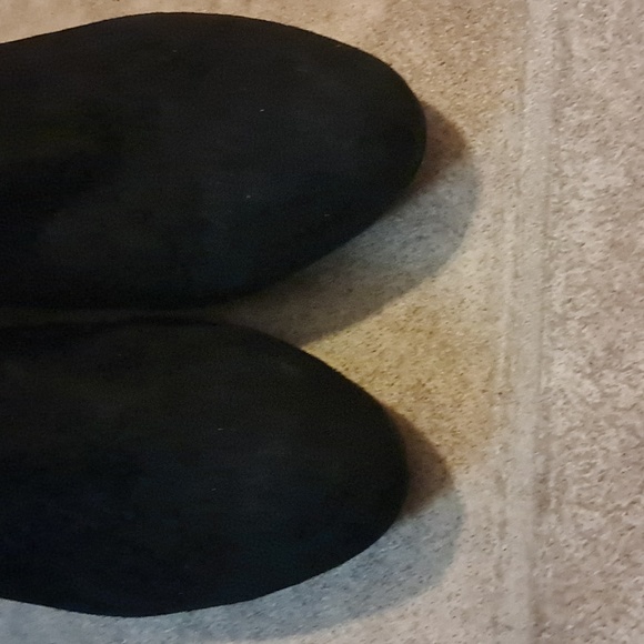 COACH Mystic Bootie Wedge Heel Black Suede Size 7.5B - Picture 5 of 9